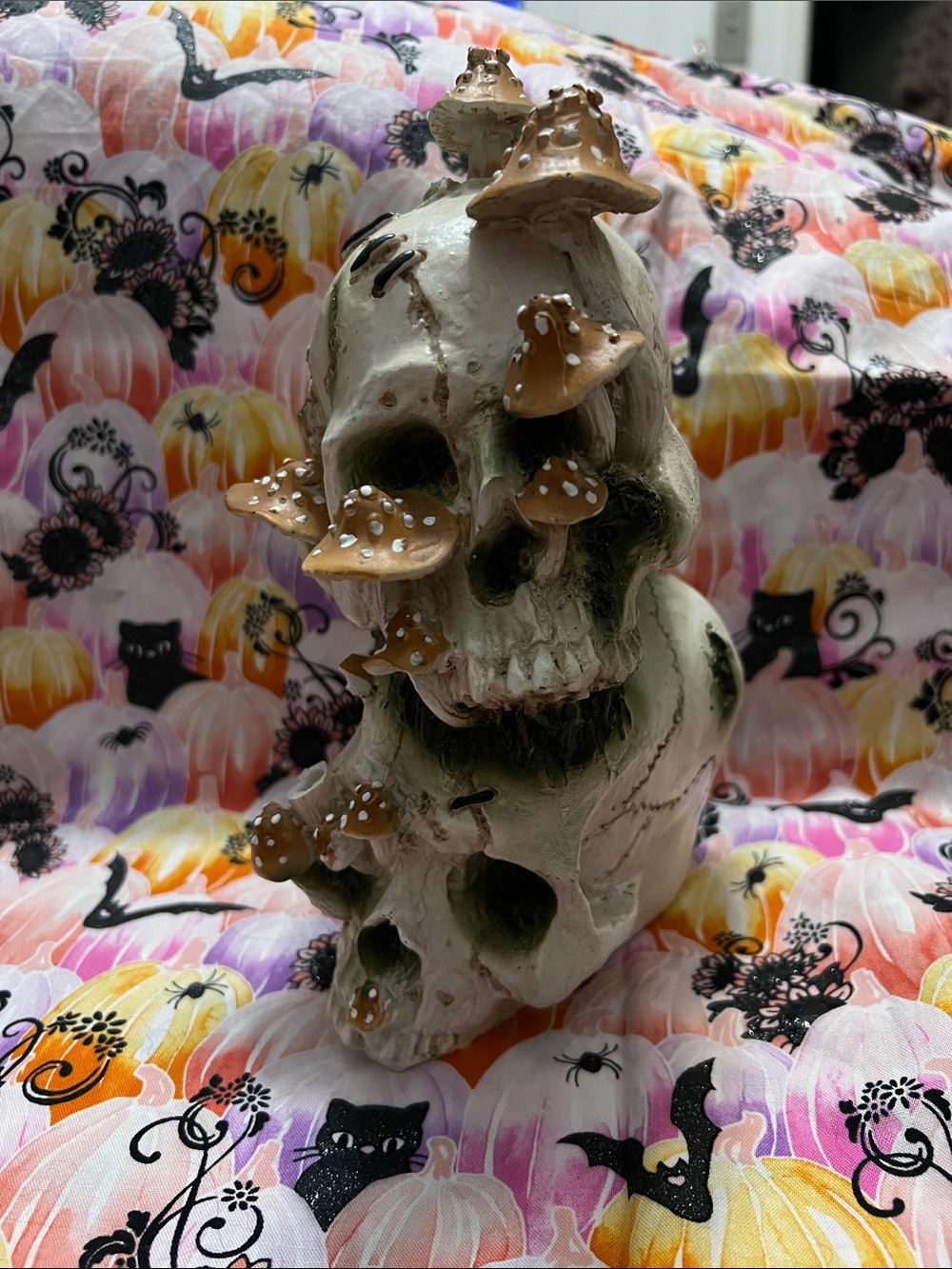 🎃🦇 Mushroom Double Skull